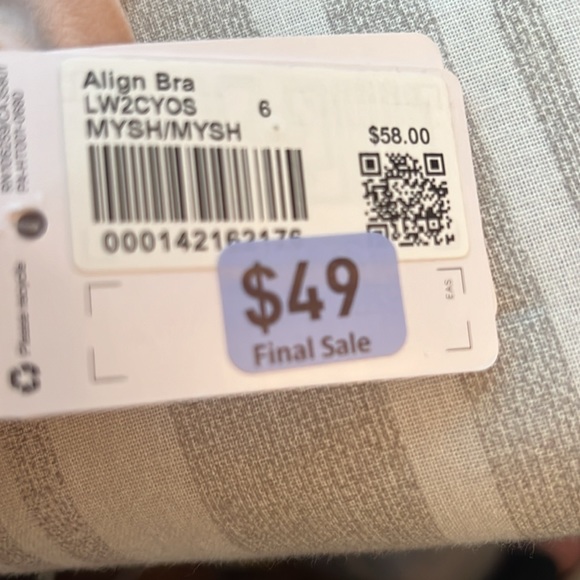 Lululemon align bra- new - Picture 2 of 2
